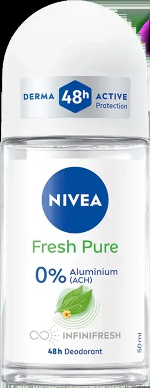 NIVEA Fresh Pure Roll-On, 50 ml