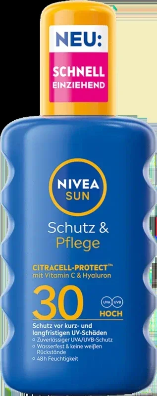NIVEA SUN – Spray Solar Protect & Hydrate FPS30, 200 ml