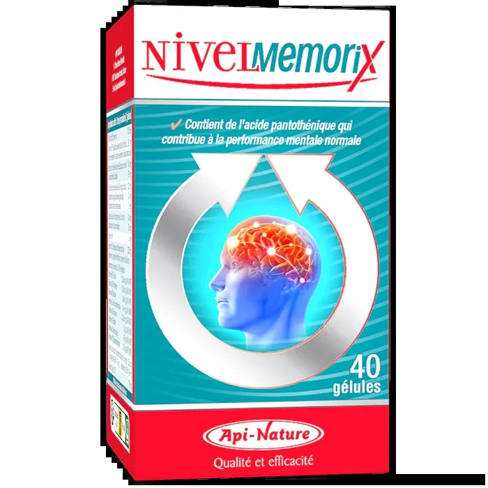 Nivelmemorix – 40 cápsulas vegetales – Api Nature