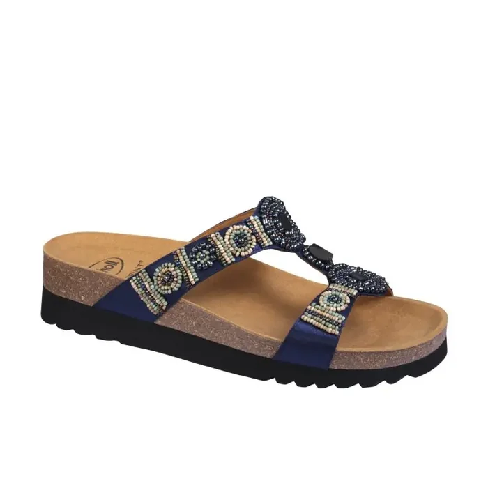 Novedades Bogotà Scholl® Sandalia Mujer Bioprint® Azul Talla 36