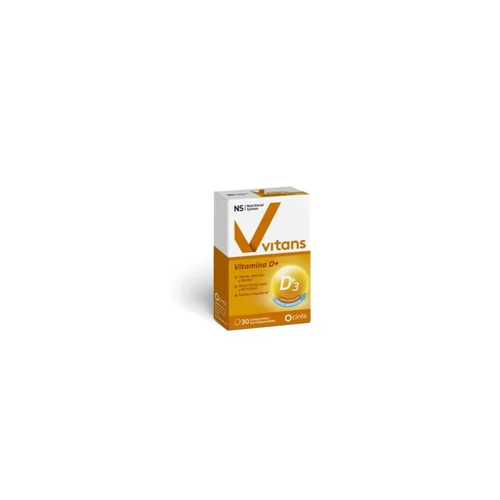 NS Vitans Vitamina D+ 30 Comprimidos Bucodispersables
