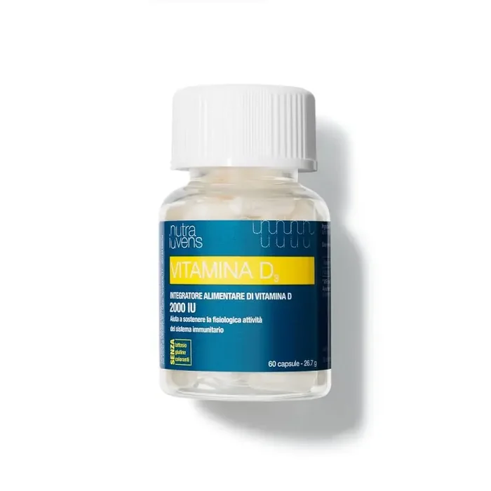 Nutraiuvens Vitamina D3 (2000 UI) Medspa 60 Cápsulas