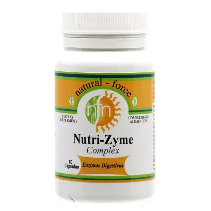 Nutri-Zyme Enzimas Digestivas Complex 60 cápsulas – Nutri-Force