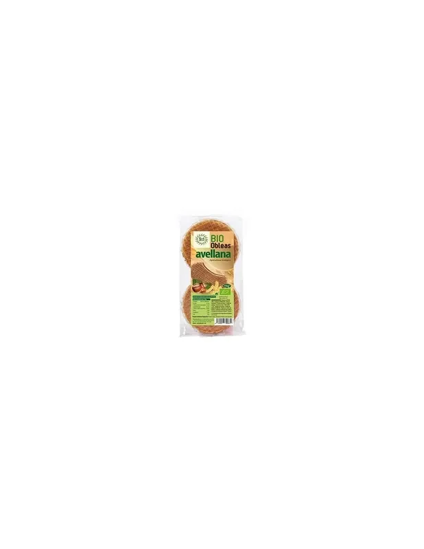 Obleas con avellanas BIO 175gr.