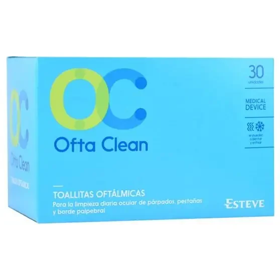 Oftaclean Toallitas Oftálmicas 30 Uds.