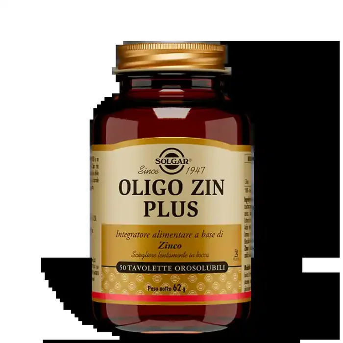 Oligo Zin Plus Solgar 50 Comprimidos