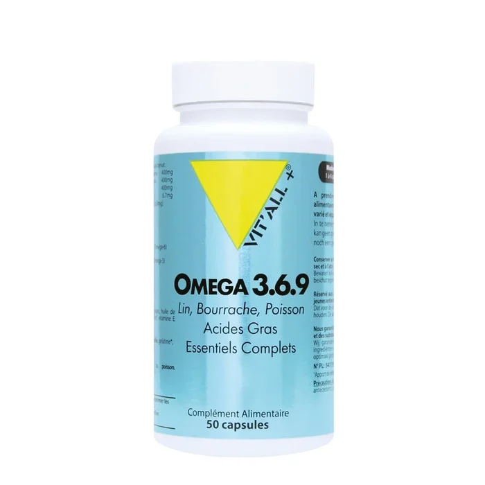 Omega 3-6-9-50 cápsulas-Vit’all+