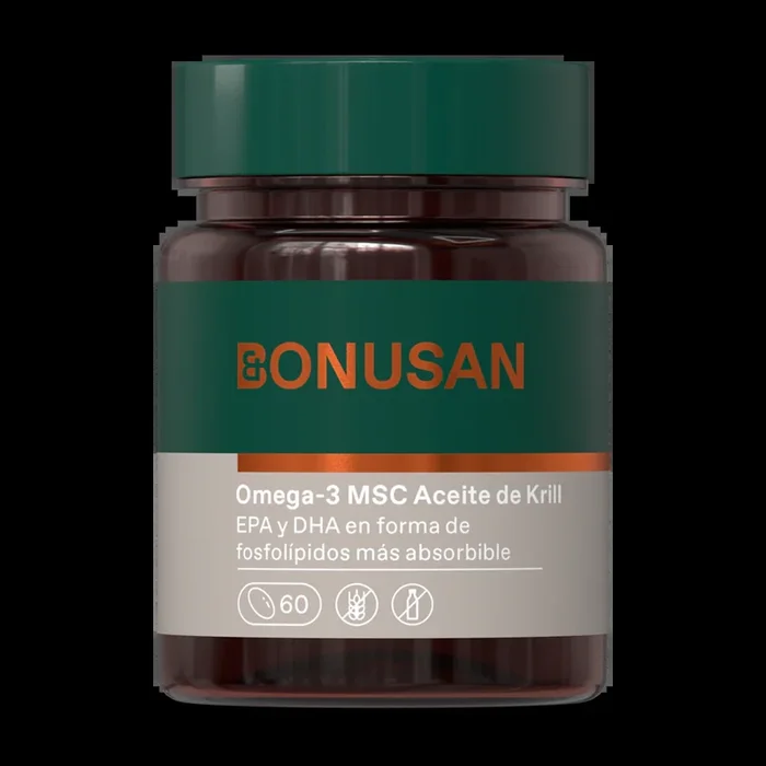 Omega 3 MSC Aceite de Krill · Bonusan · 60 perlas