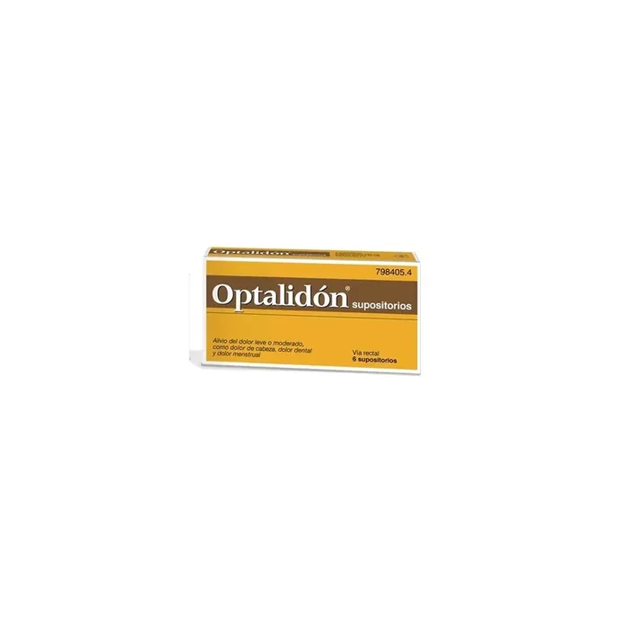 Optalidon 500/75 Mg 6 Supositorios