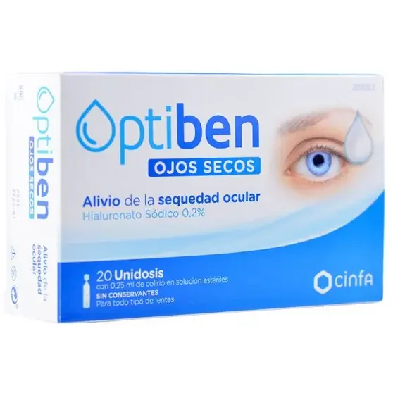 Optiben Ojos Secos Monodosis