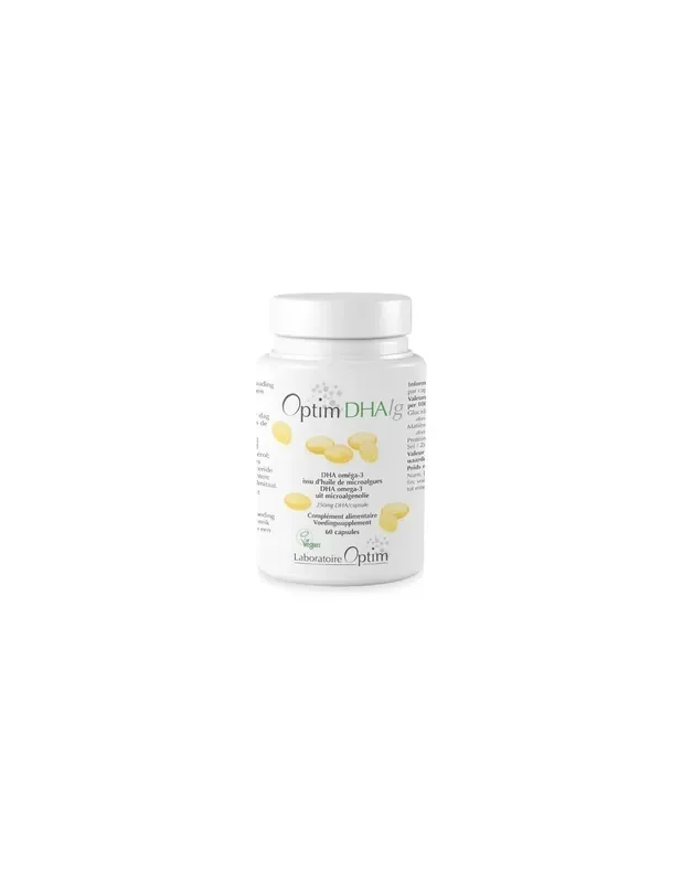 Optim DHA/g omega 3 de Laboratoire Optim, 60 cápsulas