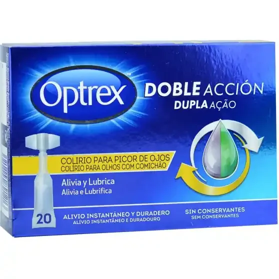 Optrex Colirio Doble acción para picor de ojos