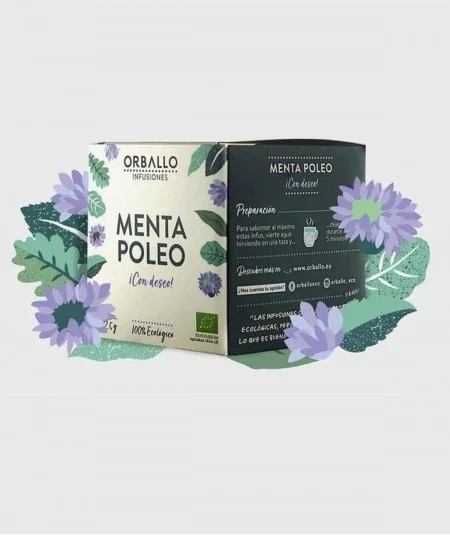 Orballo Infusión Menta Poleo 15 Pirámides