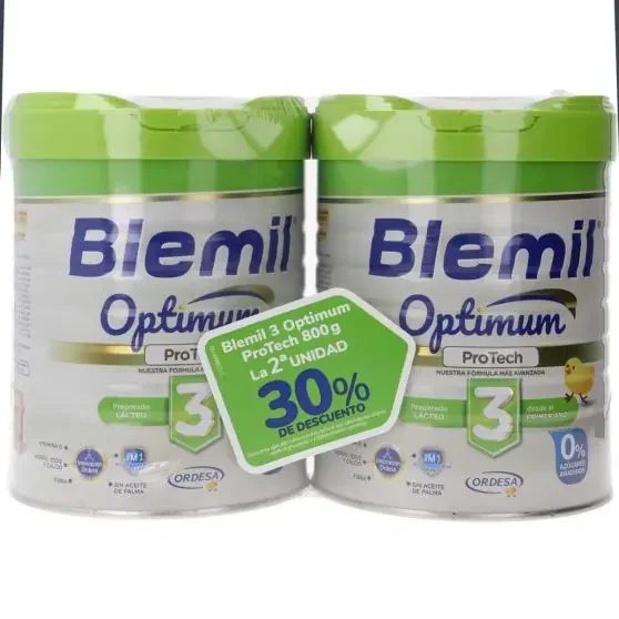 Ordesa Blemil 3 Optimun Protech Duplo Leche de Continuación