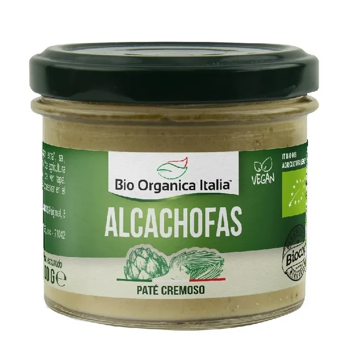 Paté Cremoso de Alcachofa · Bio Organica Italia · 100 gramos