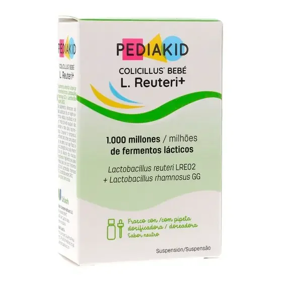 Pediakid Colicillus Bebé L. Reuteri+ – 8 ml, Probióticos para Lactantes