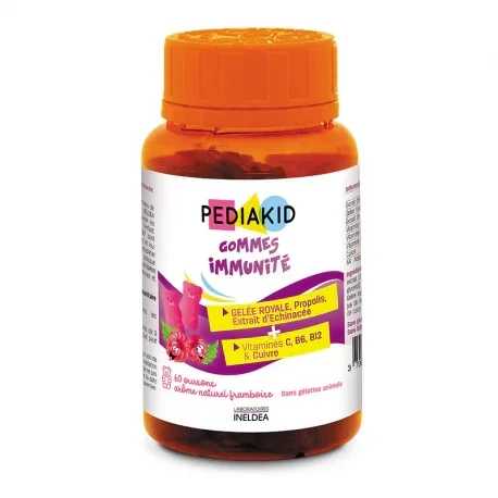 PEDIAKID Gomas Inmunidad – 60 ositos – Ineldéa