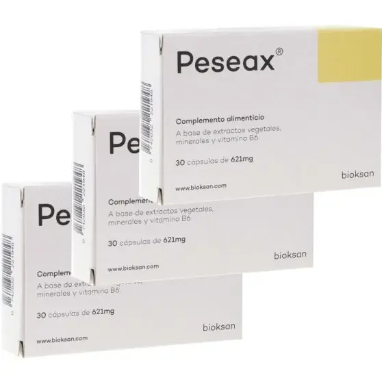 Peseax Pack 3 Uds. 30 cápsulas
