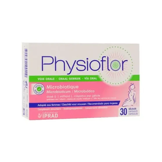 Physioflor Microbiótico 30 Cápsulas