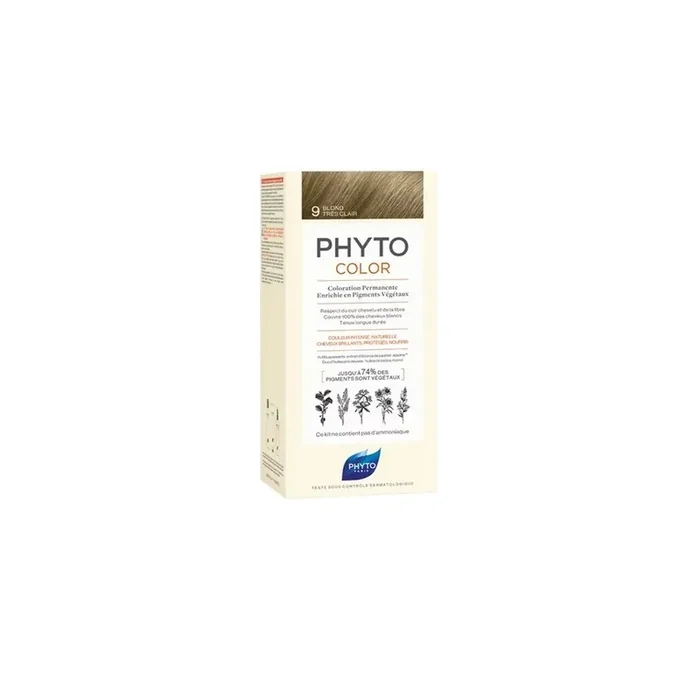 PhytoColor Tinte 9 Rubio Muy Claro