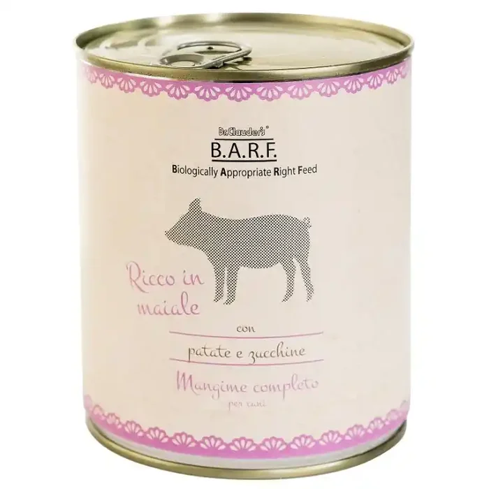 PICADA DE CERDO PARA PERRO BARF 800G