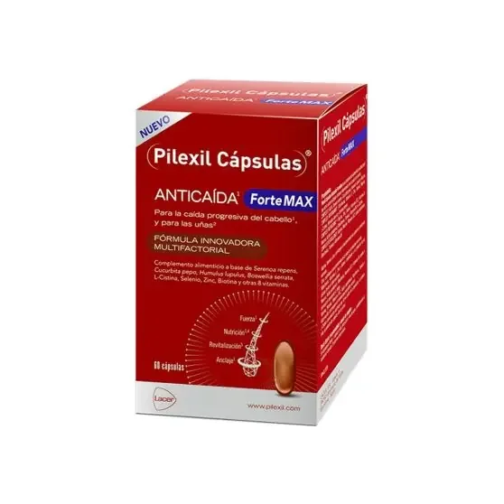 Pilexil Forte Max Anticaída 60 Cápsulas