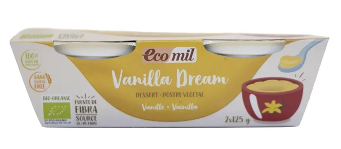 Postre de Vainilla Dream · Ecomil · 2×125 gramos