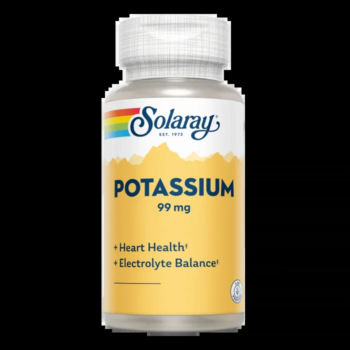 Potasio Citrato 99 mg · Solaray · 60 cápsulas