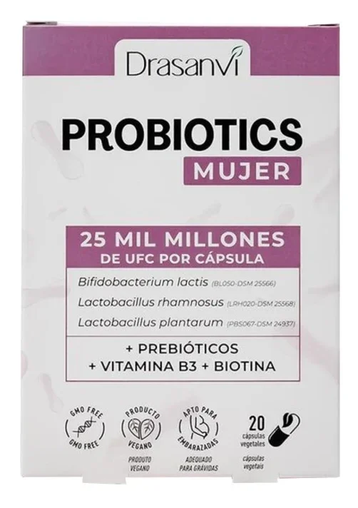 Probiotics Mujer · Drasanvi · 20 cápsulas