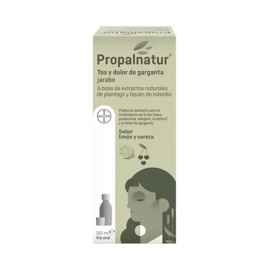 Propalnatur jarabe para la tos y el dolor de garganta 120 ml