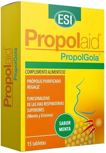 Propolaid Propolgola Menta · ESI · 15 tabletas