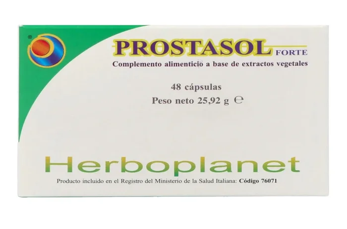 Prostasol Forte · Herboplanet · 48 cápsulas