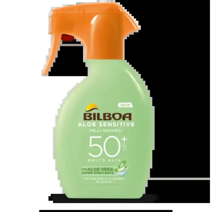 Protector Solar 50+ Aloe Sensitive Spray Trigger Bilboa 250ml