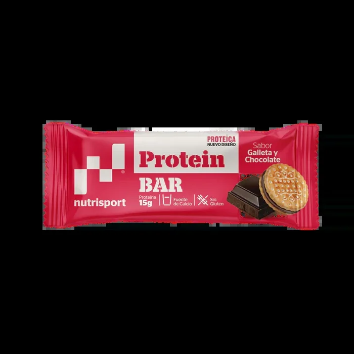 Protein Bar Galleta & Choco · Nutrisport · 44 gramos