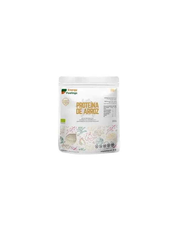 Proteína de Arroz Eco Vegan de Energy Feelings, 1 kilogramo