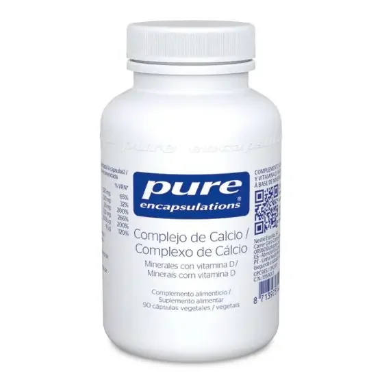 Pure Encapsulations Complejo de Calcio, minerales y vitamina D 90 cápsulas