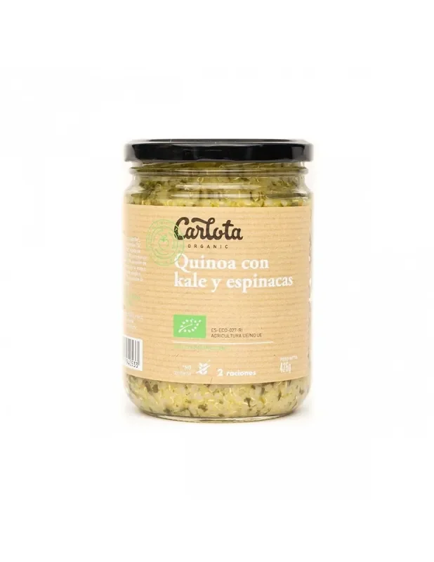 Quinoa con kale y espinacas vegan ECO SG 420 gr.