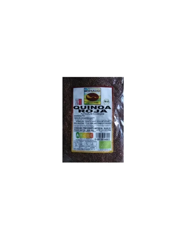 Quinoa roja de Bioprasad, 500 gramos