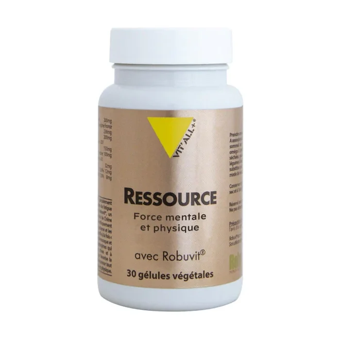 RECURSO – Fuerza Mental y Física – 30 cápsulas – Vit’all+