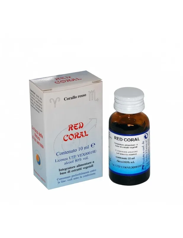 Red coral gotas 10ml.