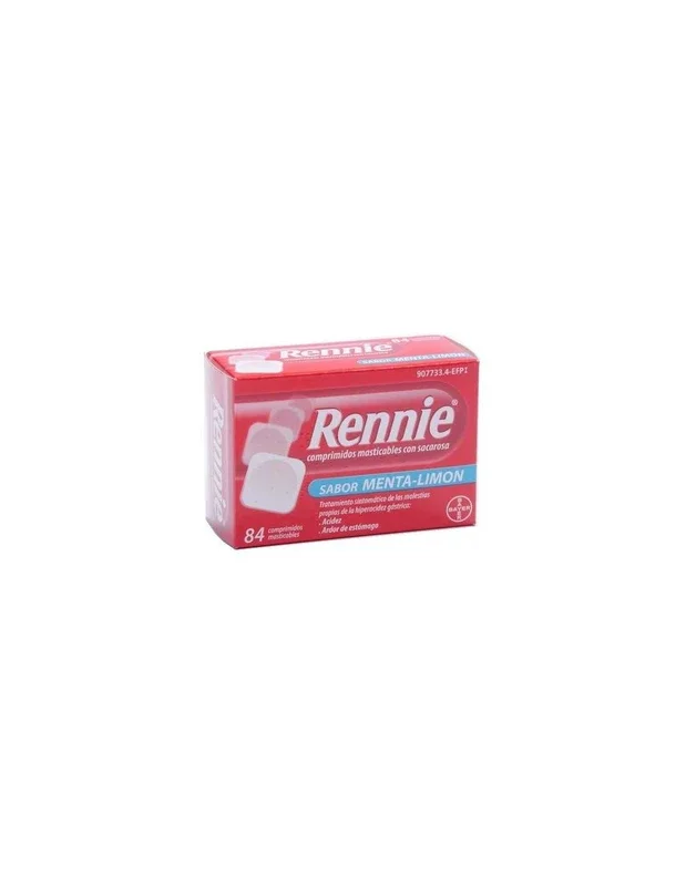 Rennie 680 mg/80 mg 84 comprimidos Masticables (con Sacarosa)