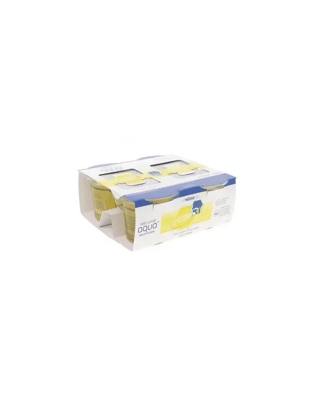 Resource Aqua+ Gelificada limón de Meritene, 4 tarrinas