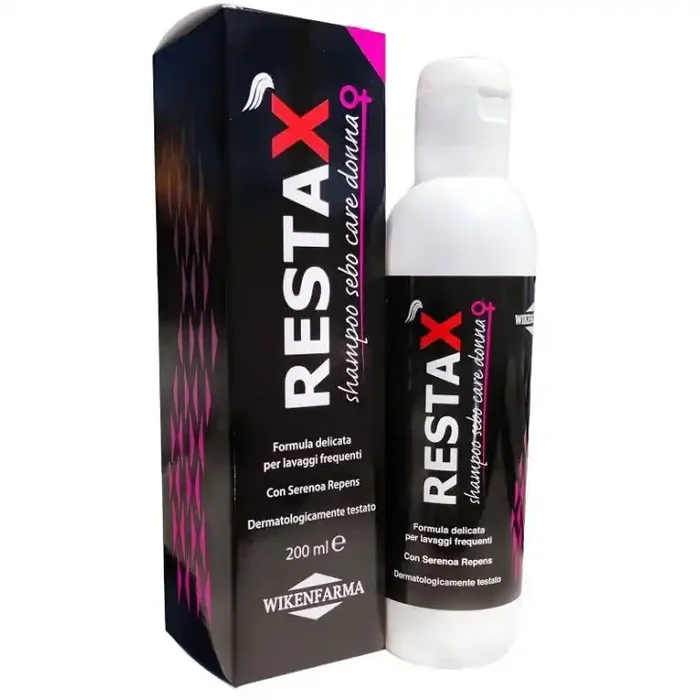 RESTAX CHAMPÚ SEBO CUIDADO MUJER