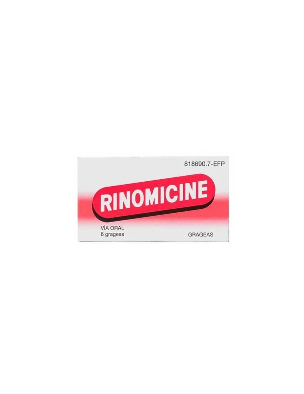 Rinomicine 6 comprimidos recubiertos