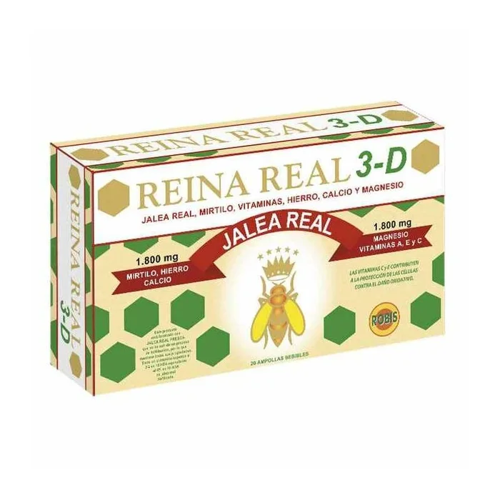 ROBIS REINA REAL 3-D 20 AMPOLLAS