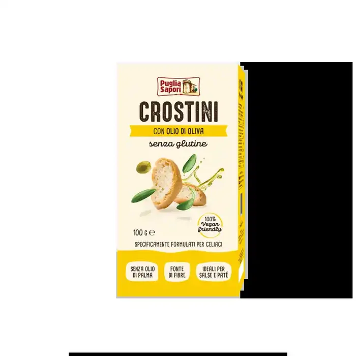 SABORES DE PUGLIA CROSTINI DE ACEITUNAS