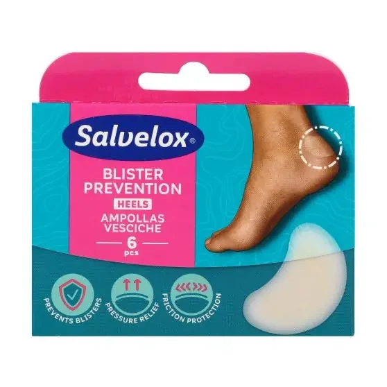 Salvelox Prevención Ampollas Talón 6 uds