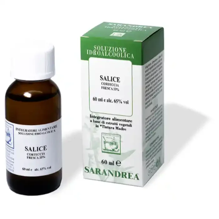 Sarandrea Marco Salix Alba Cortex Remedio Herbal 60ml Macerado de Glicerina