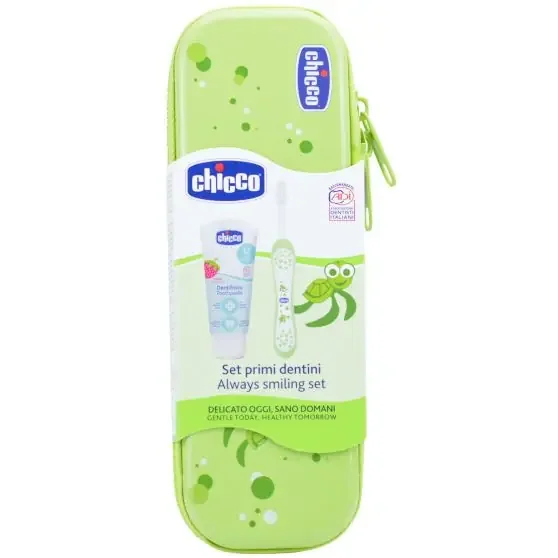 SET Dental Siempre Sonriente Chicco Verde