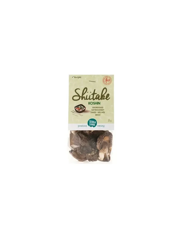 Shiitake Koshin de Terrasana, 25 gramos